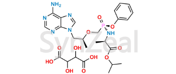 Picture of Tenofovir Alafenamide Enantiomer (SRR) (Tartrate salt)