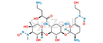 Picture of N-Nitroso Plazomicin Impurity 2