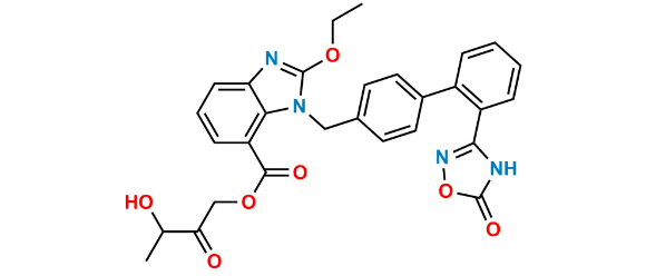 Picture of 3-Hydroxy-2-oxobutyl Azilsartan Ester