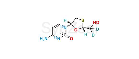 Picture of Lamivudine 13C15N2D2