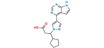 Picture of Ruxolitinib Acid Impurity (Racemic)