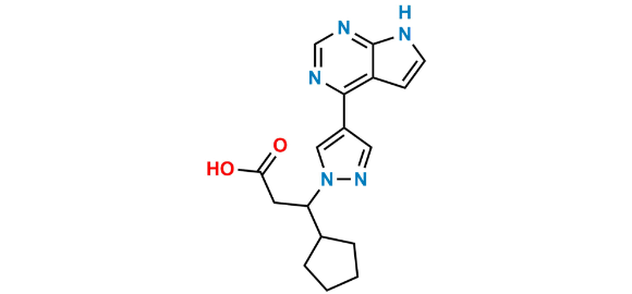 Picture of Ruxolitinib Acid Impurity (Racemic)