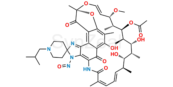 Picture of N-Nitroso Rifabutin 