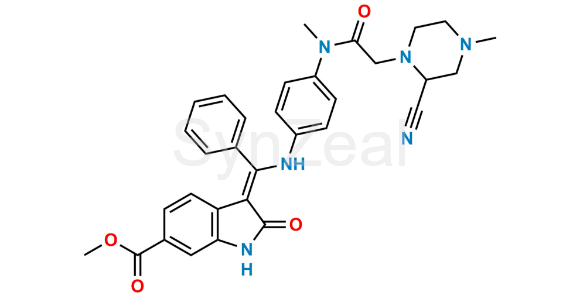 Picture of Nintedanib Impurity 42 Picture of Nintedanib Impurity 42