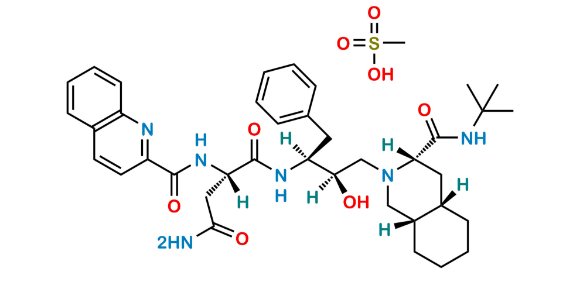 Picture of Saquinavir Mesilate