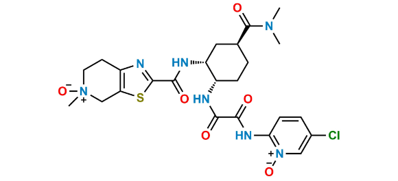Picture of Edoxaban Di N-oxide Impurity
