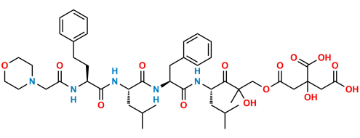 Picture of Carfilzomib Citric Acid Adduct Impurity