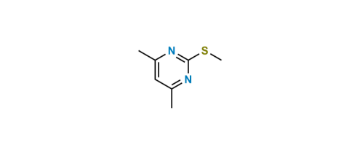 Picture of 4,6-Dimethyl-2-methylmercapyrimidine