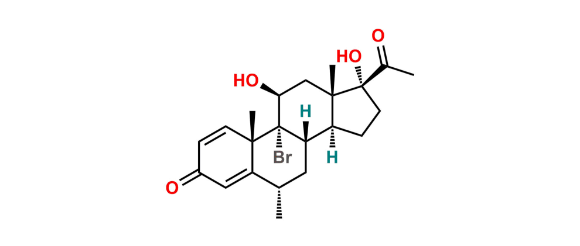 Picture of Fluorometholone 9-Br Analog