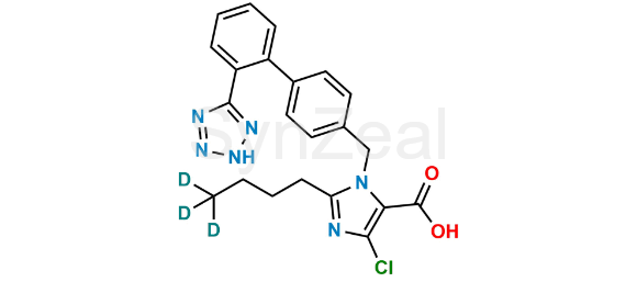 Picture of Losartan-D3 Carboxylic Acid