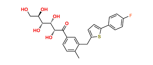 Picture of 4-Methyl Open chain canagliflozin