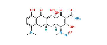 Picture of N-nitroso Desmethyl Minocycline Impurity 1