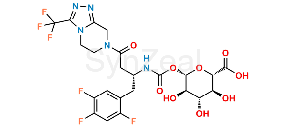 Picture of Sitagliptin Carbamoyl Glucuronide Picture of Sitagliptin Carbamoyl Glucuronide