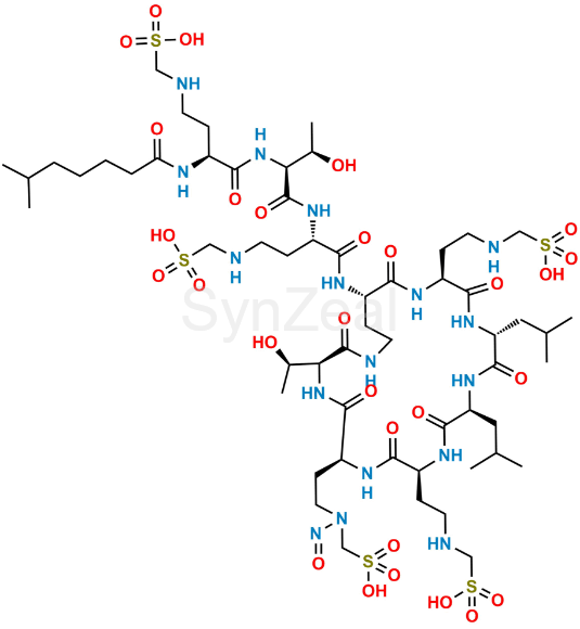 Picture of Polymyxin B Nitroso Impurity 9