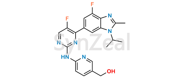 Picture of Abemaciclib Alcohol  Impurity
