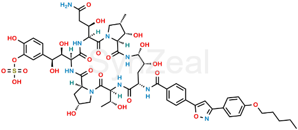 Picture of Micafungin Impurity 17