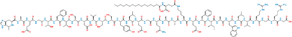 Picture of Liraglutide-Acetaldehyde Adduct