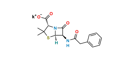 Picture of phenoxymethylpenicillin EP Impurity A (Potassium salt)
