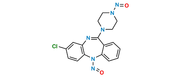 Picture of N,N-Dinitroso Clozapine EP Impurity C