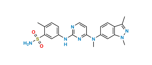 Picture of Pazopanib 1,3-Dimethyl Isomer