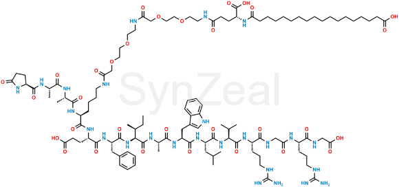 Picture of Semaglutide-16AA Gln-23(cyclized) Impurity