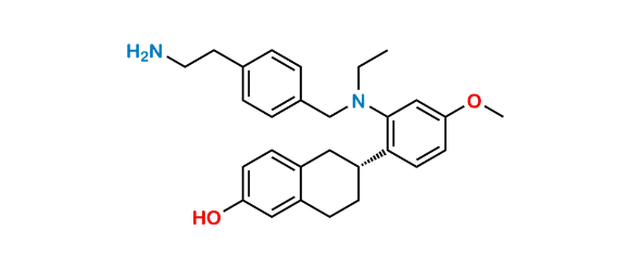 Picture of Elacestrant Desethyl Impurity (Possibility 1)