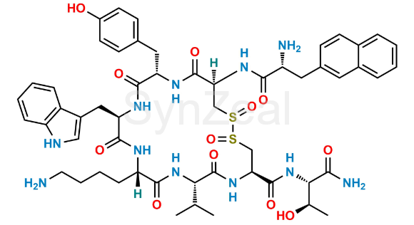 Picture of Lanreotide Disulfoxide Impurity
