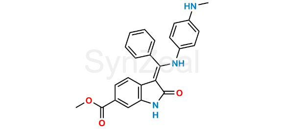 Picture of Nintedanib N-Methyl Aniline Analog Picture of Nintedanib N-Methyl Aniline Analog