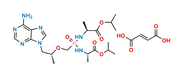 Picture of Tenofovir Bis(L-alanine Isopropyl Ester) Amide (Fumarate salt)