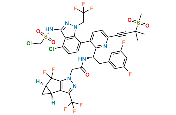 Picture of Lenacapavir Chloromethyl Impurity