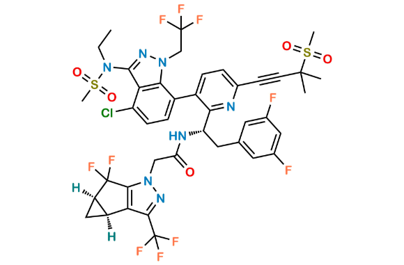Picture of Lenacapavir Ethyl Impurity