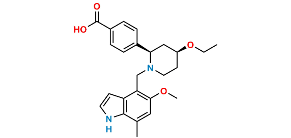 Picture of Iptacopan Diastereomer Impurtiy