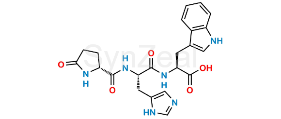 Picture of pGlu-His-Trp-OH