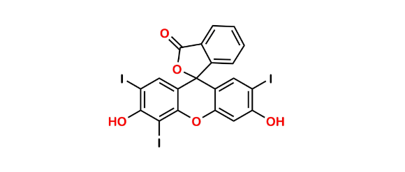 Picture of 2, 4, 7 -Triiodofluorescein
