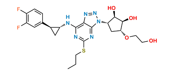 Picture of Ticagrelor (1R,2R,3S,5R) Isomer