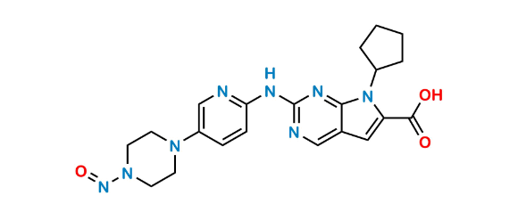 Picture of N-Nitroso Ribociclib Acid Impurity (Possibility 1)