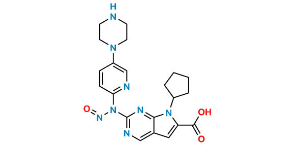 Picture of N-Nitroso Ribociclib Acid Impurity (Possibility 2)