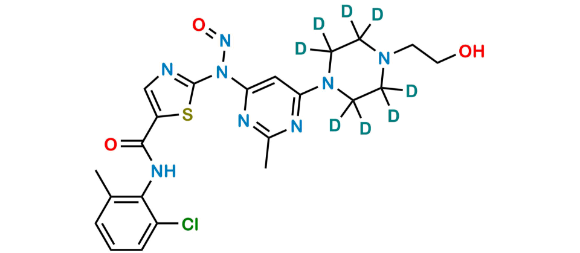Picture of Dasatinib Nitroso D8