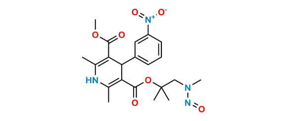 Picture of Lercanidipine Dimethylethyl Ester Nitroso Impurity