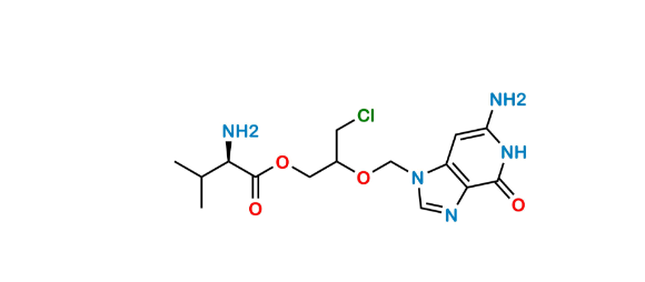 Picture of Valganciclovir Chloro Impurity (R-Isomer)