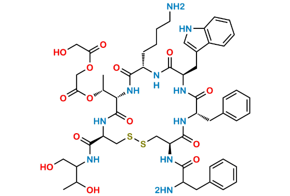 Picture of GlycoGlycoyl Thr(6) Octreotide