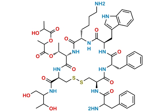 Picture of D-LactoLactoyl Thr(6) Octreotide