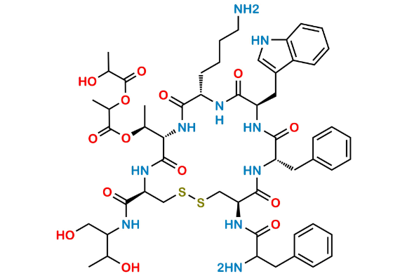Picture of L-LactoLactoyl Thr(6) Octreotide
