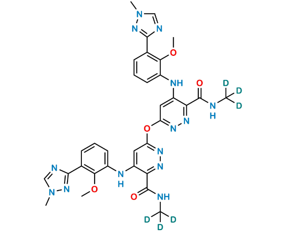 Picture of Deucravacitinib Dimer Impurity 3