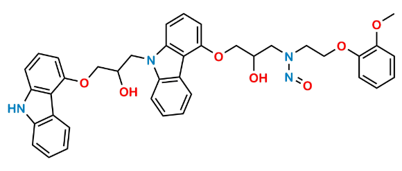 Picture of N-Nitroso Carvedilol EP Impurity D