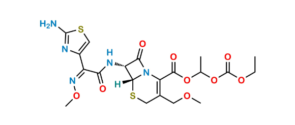 Picture of O-Desisopropyl-O-ethyl Cefpodoxime Proxetil