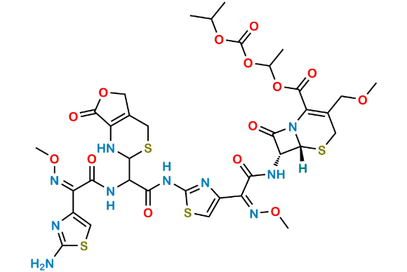 Picture of Cefpodoxime Proxetil Dimer Impurity 1