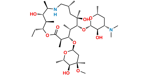 Picture of N-Desmethyl Azithromycin EP Impurity B