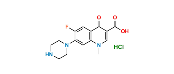 Picture of Norfloxacin EP Impurity K (HCl salt)