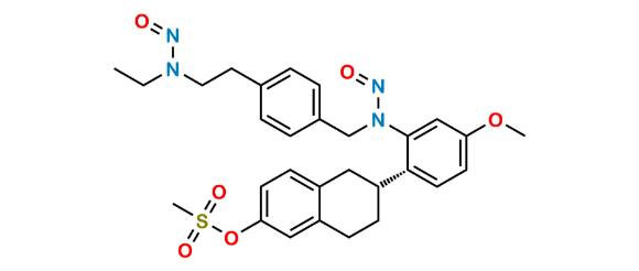 Picture of Elacestrant  Dinitroso Impurity 2